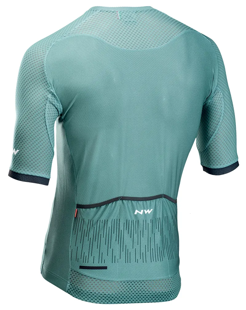 Northwave Storm Air Short Sleeved Jersey in Blue-1