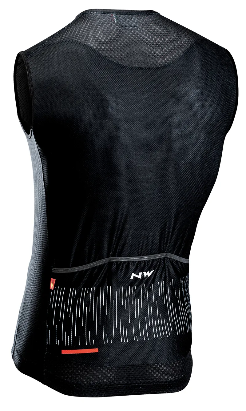 Northwave Storm Air Sleeveless Mens Jersey in Black-1