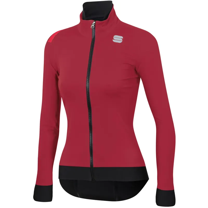 Sportful Fiandre Pro Womens Jacket in Red