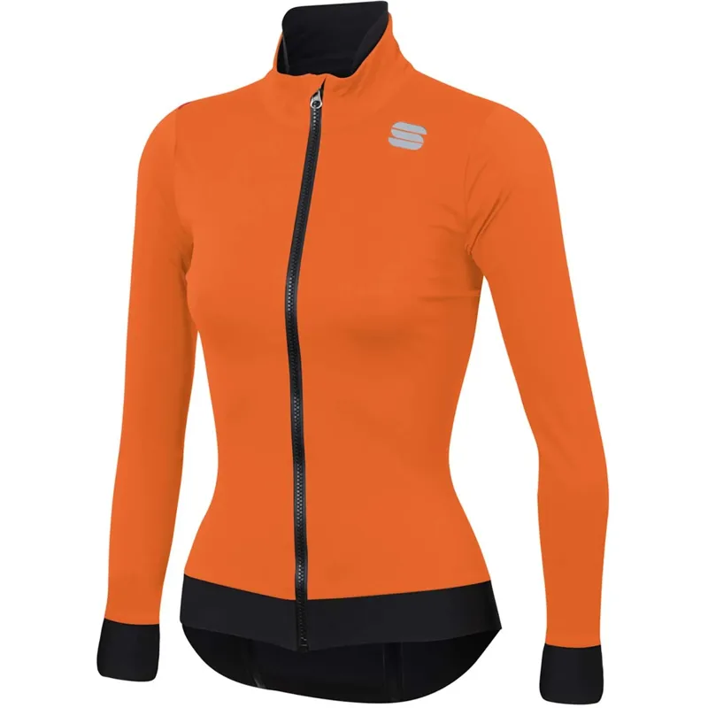 Sportful Fiandre Pro Medium Womens Jacket in Orange