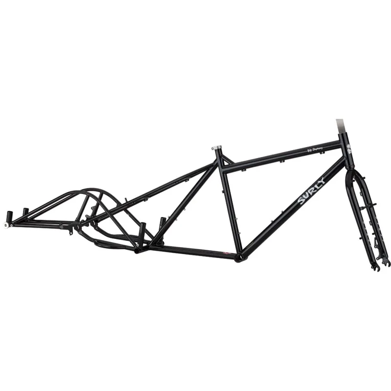 Surly Big Dummy Long-Tail Cargo Bike Frameset in Black