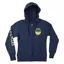 2021 Yeti Mountain Wave Womens Zip Hoodie in Blue