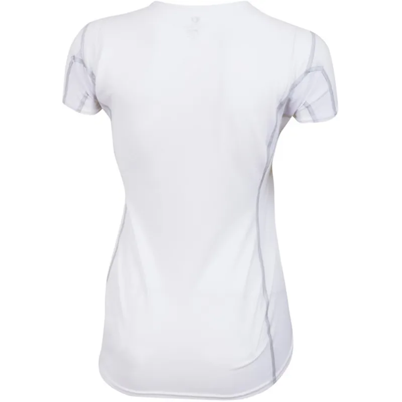 Pearl Izumi Transfer Womens Base Layer in White-1