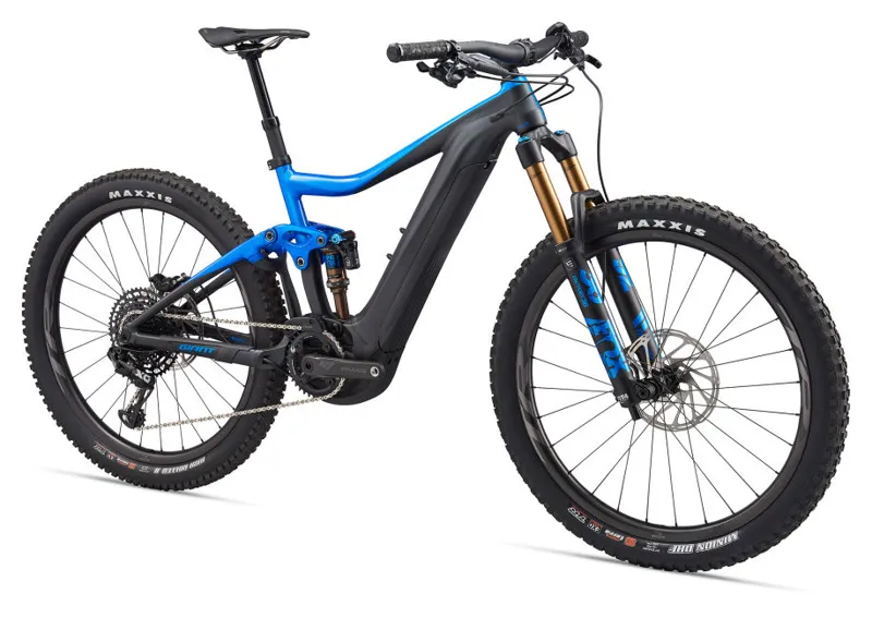 2020 Giant Trance E+ 0 Pro Electric Mountain Bike in Blue-6