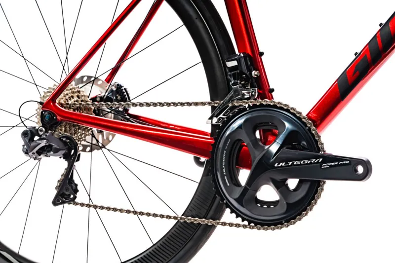 2020 Giant TCR Advanced Pro 1 Disc Carbon Road Bike in Red-3