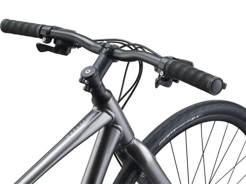 2021 Giant Escape 3 Disc Hybrid Bike in Silver-5