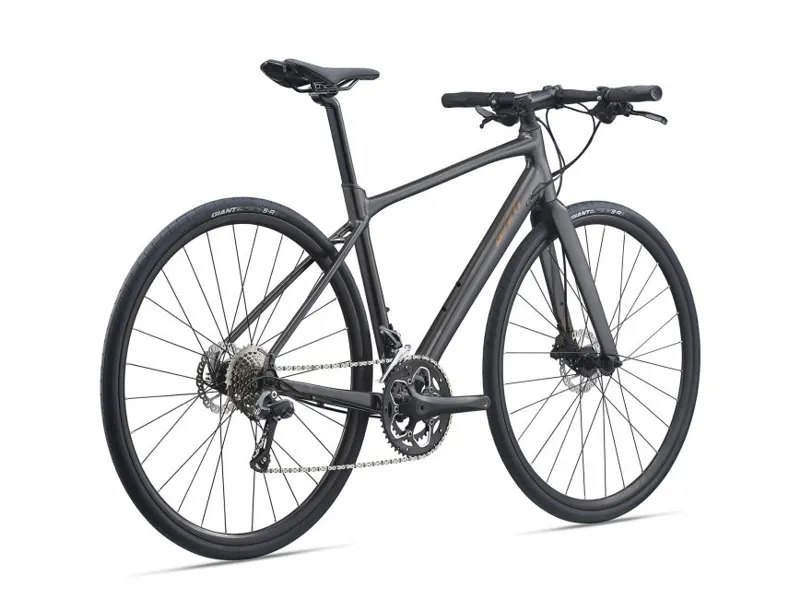 2021 Giant FastRoad SL 3 Disc Flat Bar Road Bike in Black-7