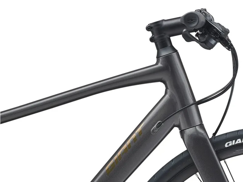 2021 Giant FastRoad SL 3 Disc Flat Bar Road Bike in Black-6