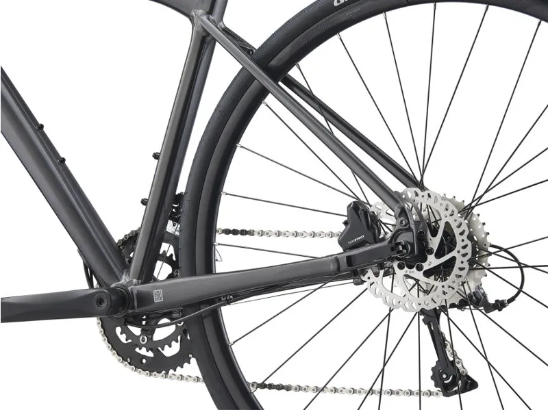 2021 Giant FastRoad SL 3 Disc Flat Bar Road Bike in Black-1