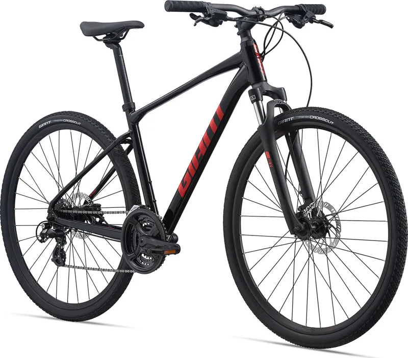 2021 Giant Roam 4 Disc Hybrid Bike in Black-8