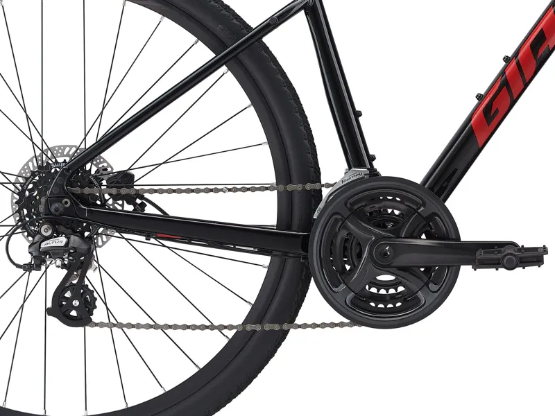 2021 Giant Roam 4 Disc Hybrid Bike in Black-2