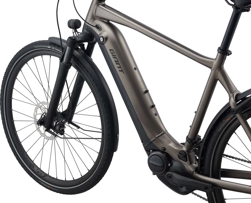 2021 Giant Explore E+ 0 Pro Electric Bike in Brown-4
