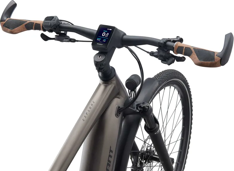 2021 Giant Explore E+ 0 Pro Electric Bike in Brown-3