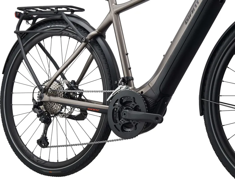 2021 Giant Explore E+ 0 Pro Electric Bike in Brown-1