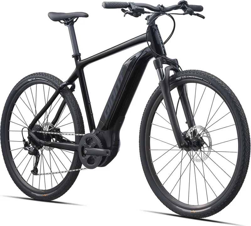 2021 Giant Roam E+ Electric Bike in Black-1