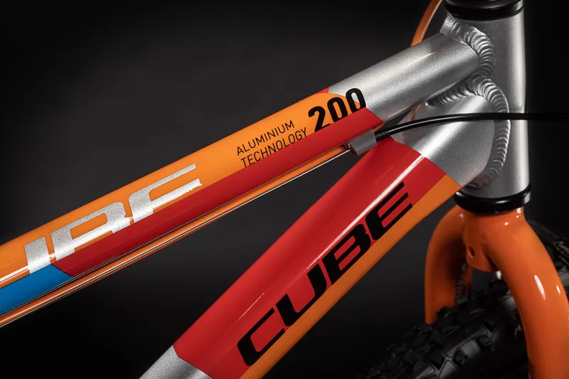 2021 Cube Acid 200 Childs Bike in Silver-3