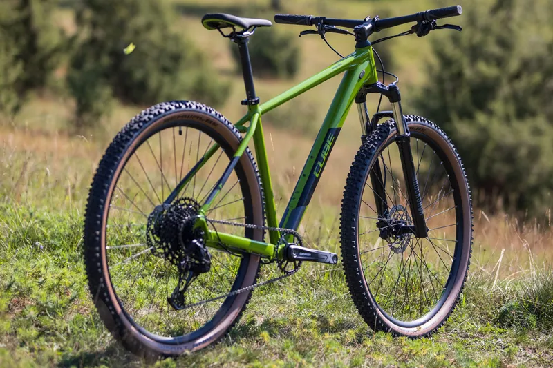 2021 Cube Analog Mountain Bike in Green-1