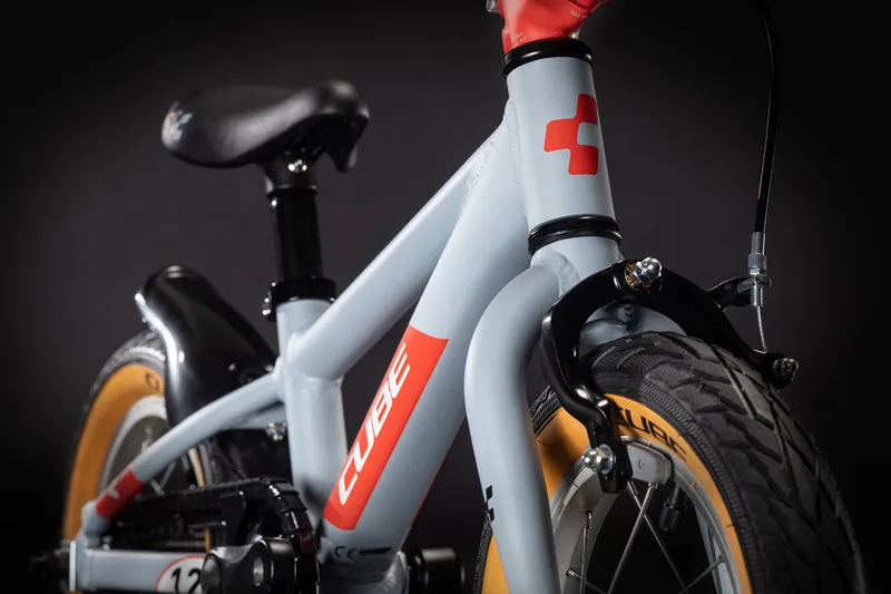 2022 Cube Cubie 120 12in Kids Bike in Grey-1