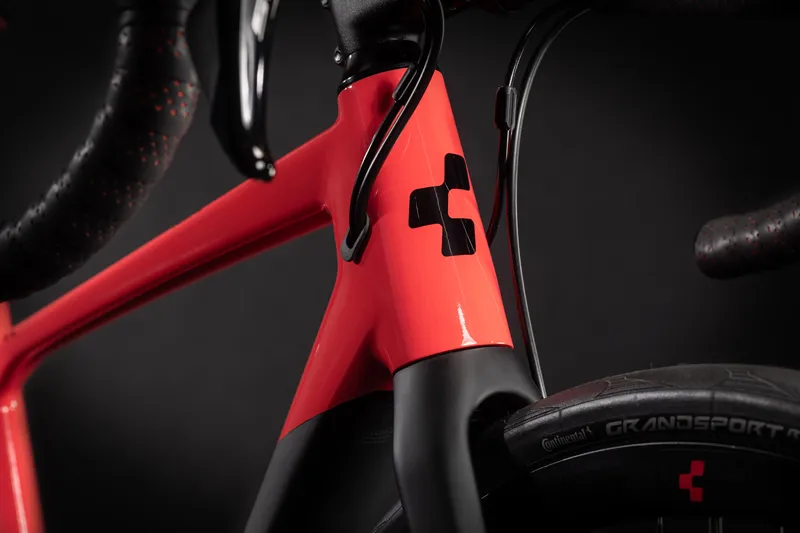 2021 Cube Axial WS GTC Pro Womens Road Bike in Orange-1