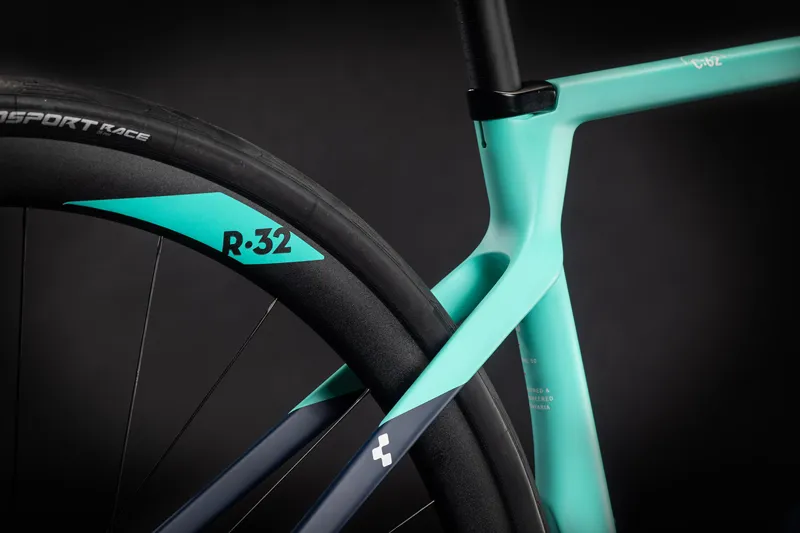 2021 Cube Axial WS C:62 SL Womens Road Bike in Blue-3