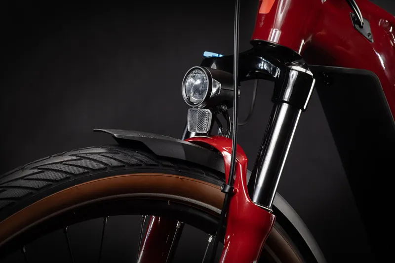 2021 Cube Touring Hybrid EXC 500 eBike in Red-2