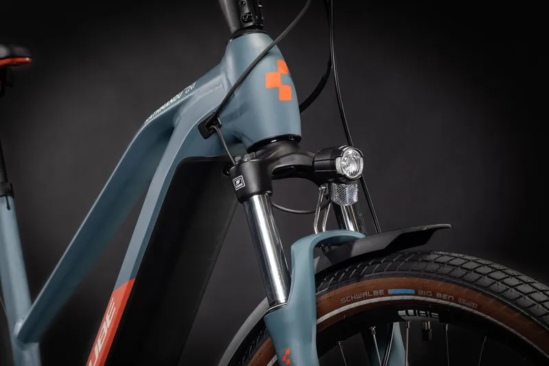 2021 Cube Kathmandu Hybrid One 625 Electric Road Bike in Blue-4