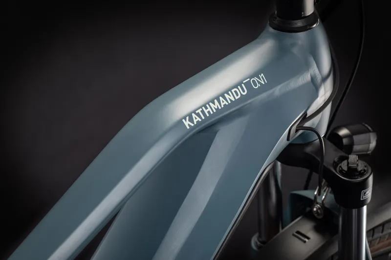 2021 Cube Kathmandu Hybrid One 625 Electric Road Bike in Blue-3