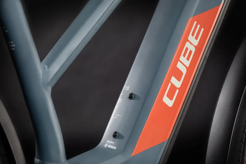 2021 Cube Kathmandu Hybrid One 625 Electric Road Bike in Blue-2