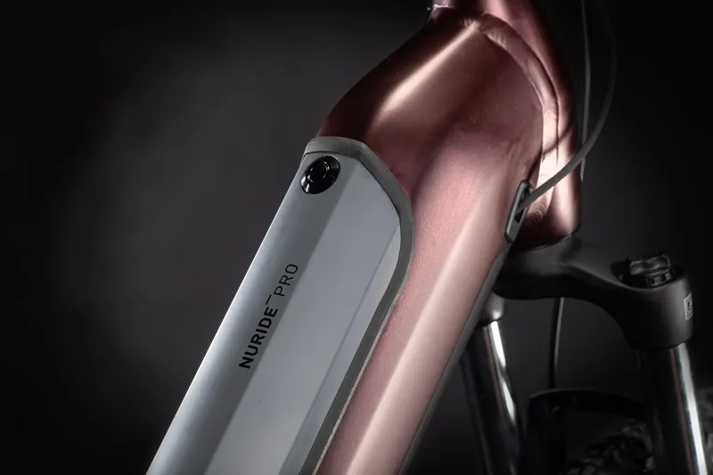 2021 Cube Nuride Hybrid Pro 500 eMountain Bike in Red-4