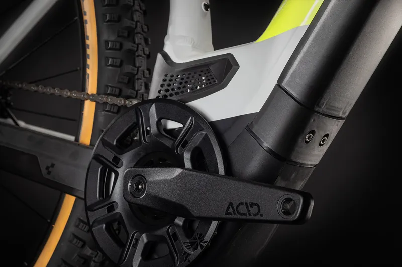 2021 Cube Reaction Hybrid Pro 625 Electric Mountain Bike in Grey-2