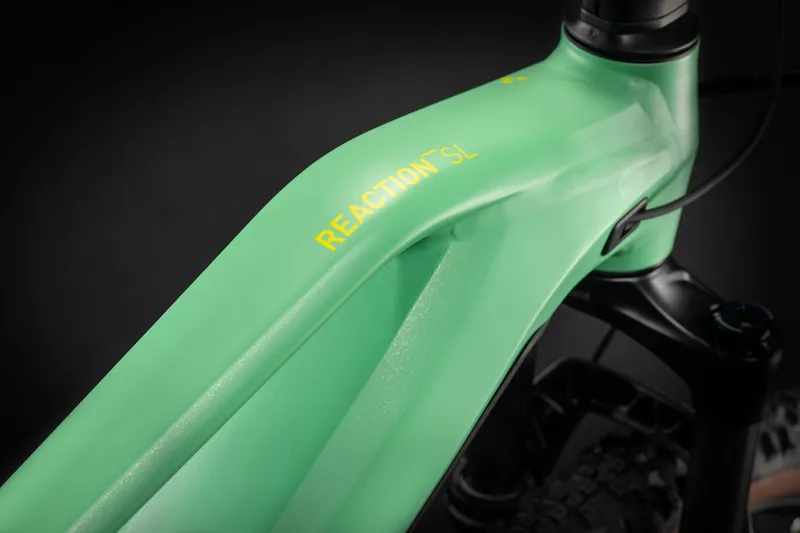 2021 Cube Reaction Hybrid SL 625 29 Electric Mountain Bike in Green-4