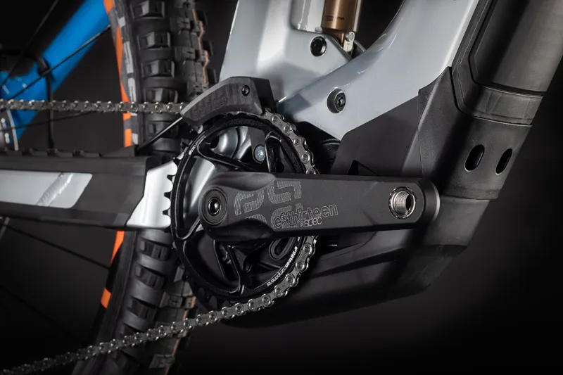 2021 Cube Stereo Hybrid 140 HPC Actionteam 625 Kiox eMTB in Silver-3