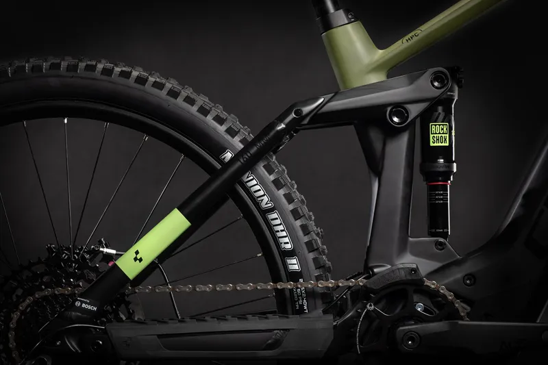 2021 Cube Stereo Hybrid 160 HPC SL 625 Mountain Bike in Green-2