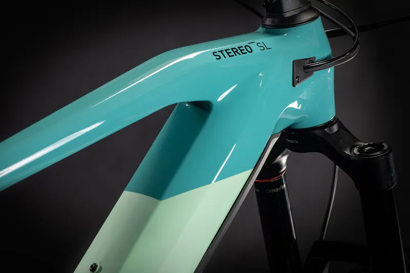 2021 Cube Stereo Hybrid 160 HPC SL 625 27.5 Mountain Bike in Blue-6