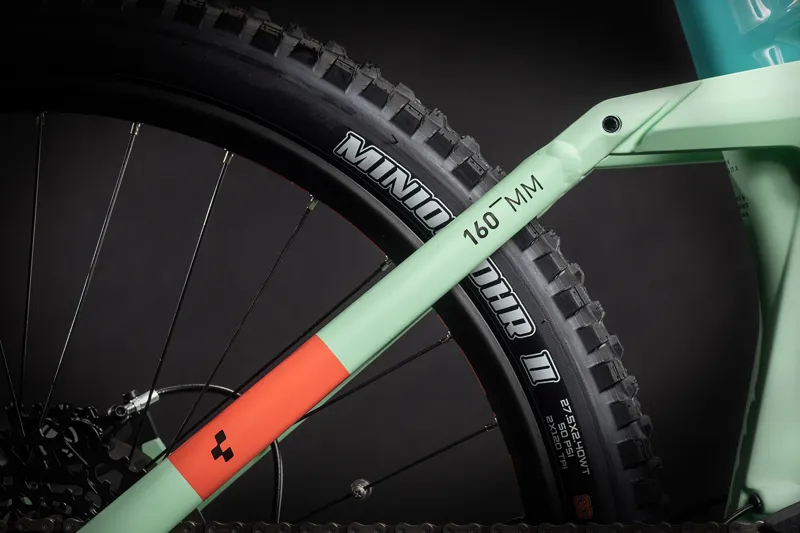 2021 Cube Stereo Hybrid 160 HPC SL 625 27.5 Mountain Bike in Blue-5