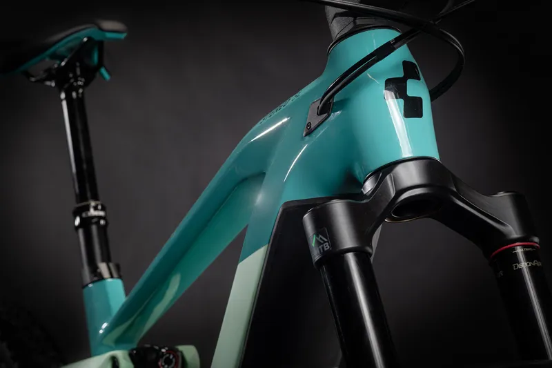 2021 Cube Stereo Hybrid 160 HPC SL 625 27.5 Mountain Bike in Blue-1