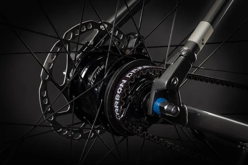 2021 Cube Editor Belt Drive Bike in Silver-1