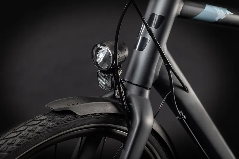 2021 Cube Travel EXC Hybrid Bike in Grey-2