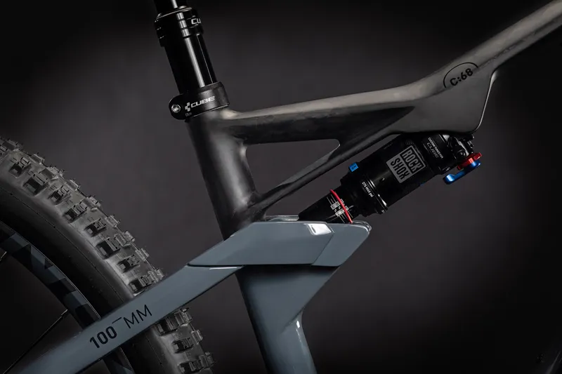 2021 Cube Ams 100 C68 Race 29 Mountain Bike in Black-2