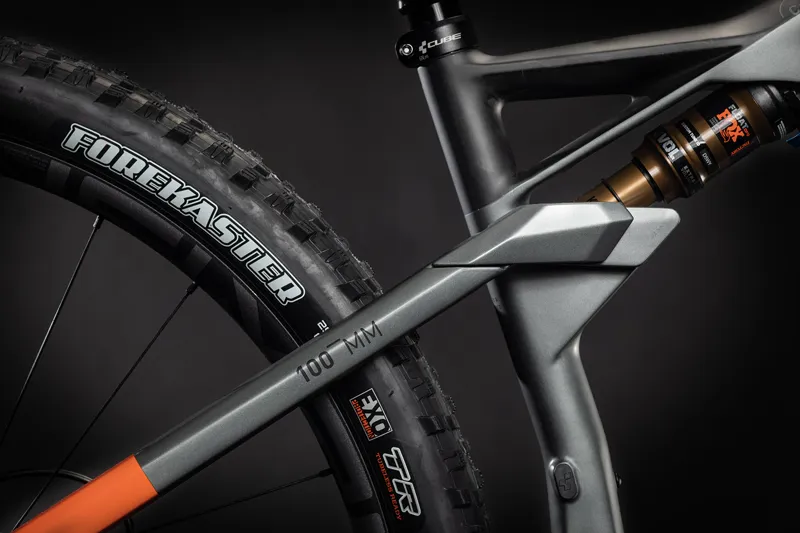 2021 Cube Ams 100 C68 Tm 29 Mountain Bike in Grey-4