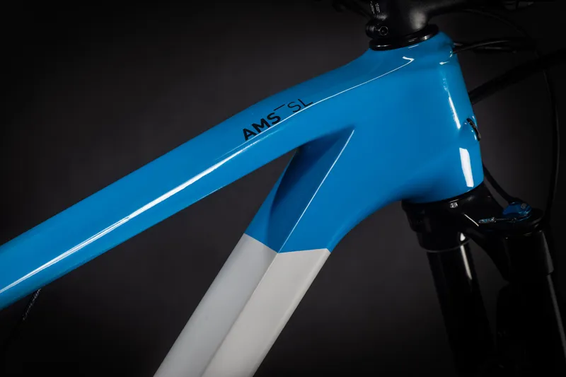 2021 Cube Ams 100 C68 Sl 29 Mountain Bike in White-5