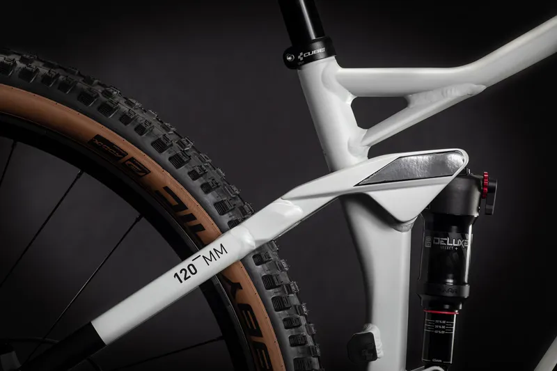 2021 Cube Stereo 120 Race 29 Mountain Bike in Grey-3