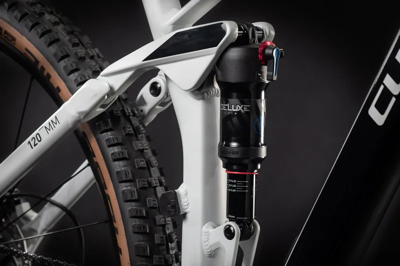 2021 Cube Stereo 120 Race 29 Mountain Bike in Grey-2