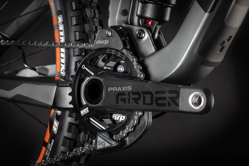 2021 Cube Stereo 150 C:68 TM 29 Mountain Bike in Grey-3