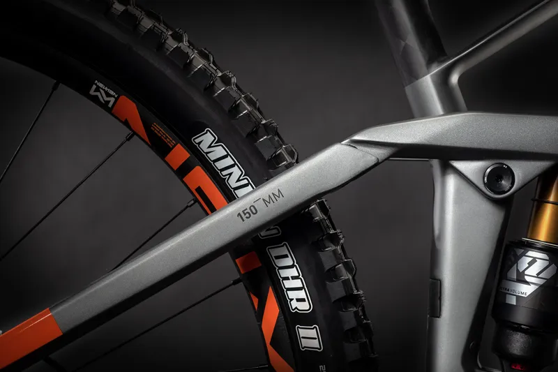 2021 Cube Stereo 150 C:68 TM 29 Mountain Bike in Grey-2