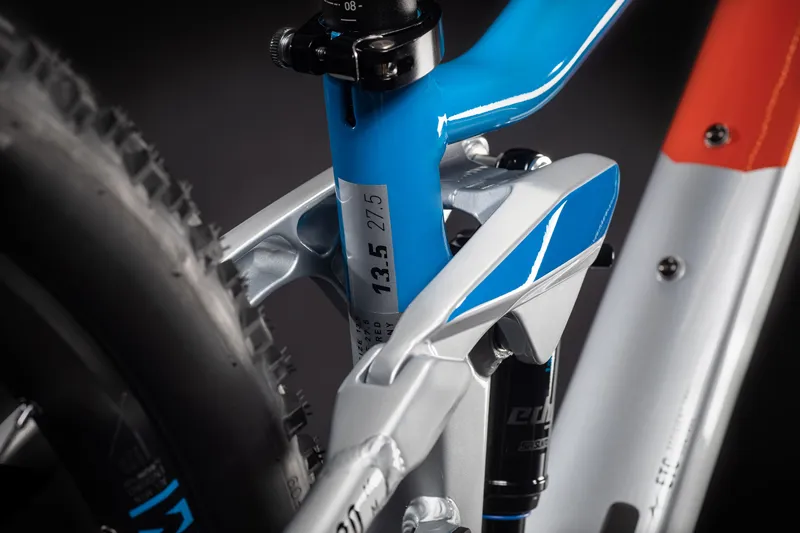 2021 Cube Stereo 120 Rookie Kids Bike in Silver-3