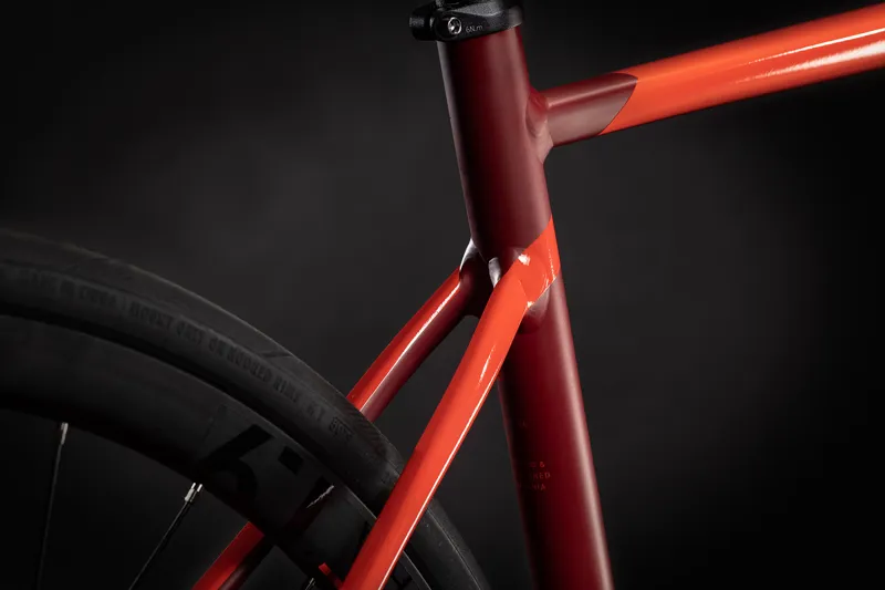 2021 Cube Attain SL Road Bike in Red-3