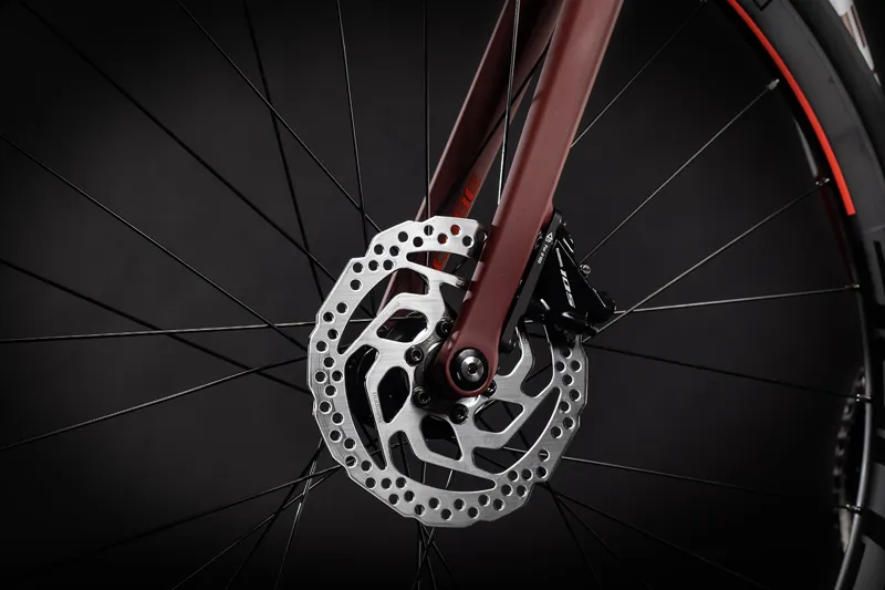 2021 Cube Attain SL Road Bike in Red-1