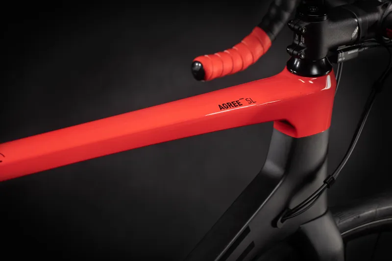 2021 Cube Agree C62 Sl Road Bike in Red-5