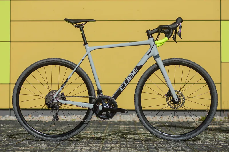 2021 Cube Cross Race Pro Road Bike in Grey-5